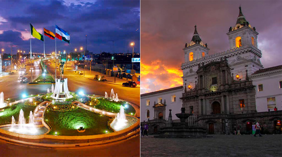 Viaje de Machala a Quito