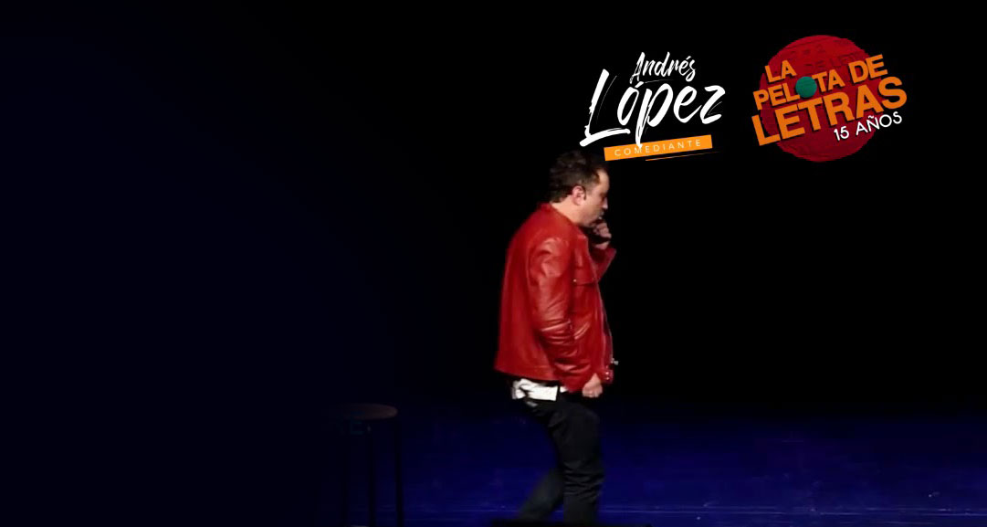 Andrés López la pelota de letras