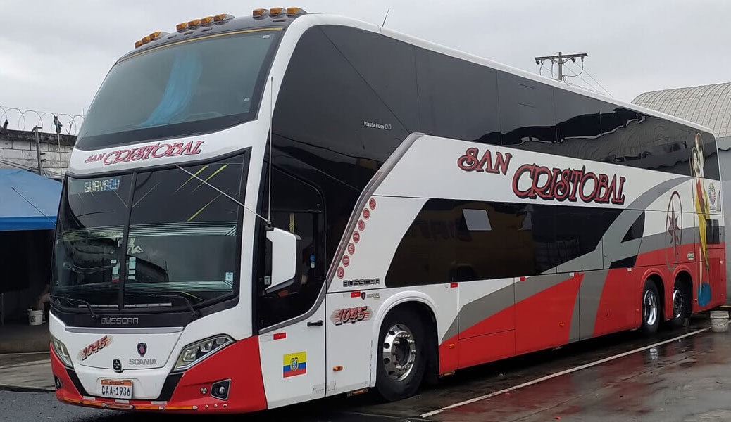 Bus cooperativa San Cristobal